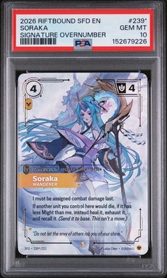 2026 RIFTBOUND: LEAGUE OF LEGENDS SFD-SPIRITFORGED SORAKA