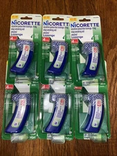 Lot Of 6 New Nicorette Mini Lozenges MInt Flavor 4mg - 120 Count Exp. 09/26