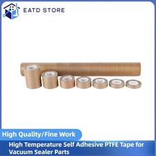 Heat Resistant PTFE Tape High Temperature Self Adhesive Tape Vacuum Sealer Parts