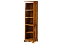 Regal Akazie Standregal BüCherregal Wohnzimmerschrank Lackiert Aufbewahrung#0441