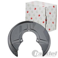 NK Spritzblech Bremsscheibe Hinterachse Rechts Passend FÜR Audi 80 A4 | 234798