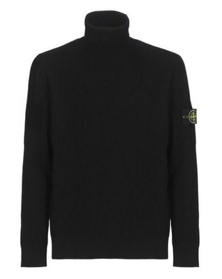 Stone Island Rollkragenpullover Vollripp Wolle 151103257