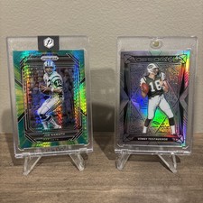 2022 Panini Joe Namath 106/175, 2024 Panini Obsidian Vinny Testaverde 72/75