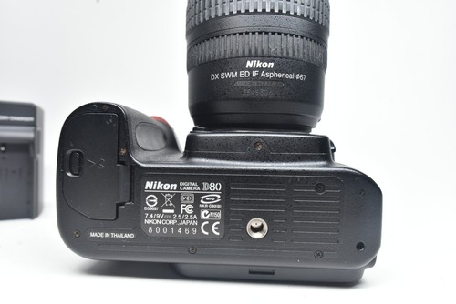 Nikon D80 DSLR +AF-S Nikkor 18-70mm 1:3.5-4.5G ED Lens +Battery +Charger Tested - Picture 11 of 13
