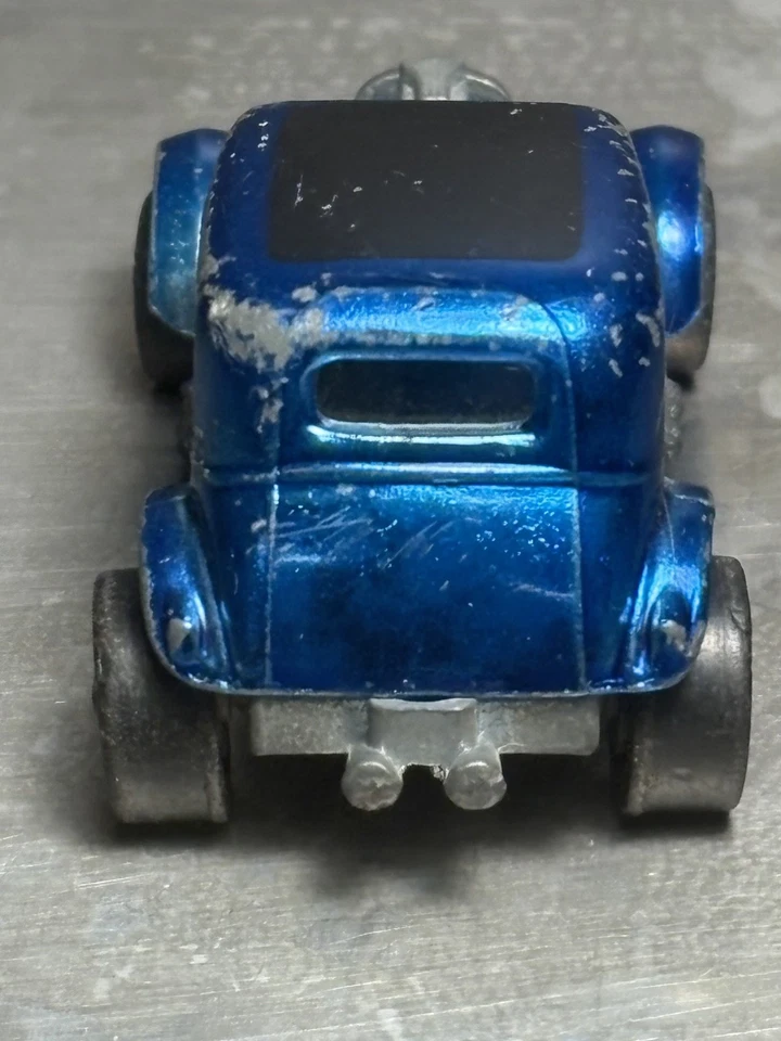 Винтажный Redline Hot Wheels синий 1968 классический 32 Ford Vicky США - Изображение 4 из 4