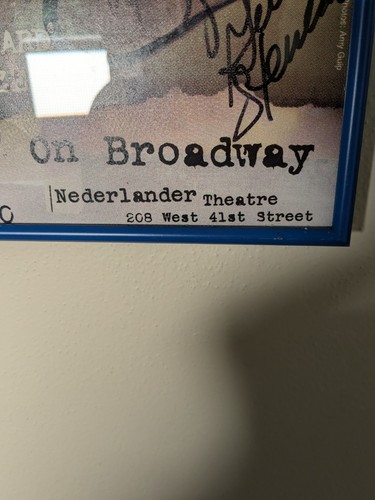 Rent Broadway Gerahmtes Poster mit Cast Signaturen aus Nederlander Theatre - Bild 4 von 6