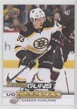 2019-20 Upper Deck UD Canvas Young Guns Karson Kuhlman #C107 8hk