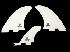 Channel Islands Template surfboard Fins 5.63" Twin Fin + trailer 3.7" fits Fcs2