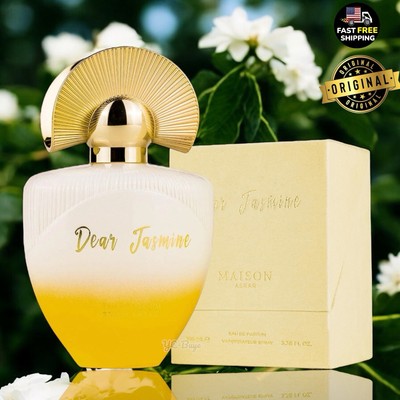 Dear Jasmine Perfume 3.4oz 100ml By Maison Asrar | Made In U.A.E
