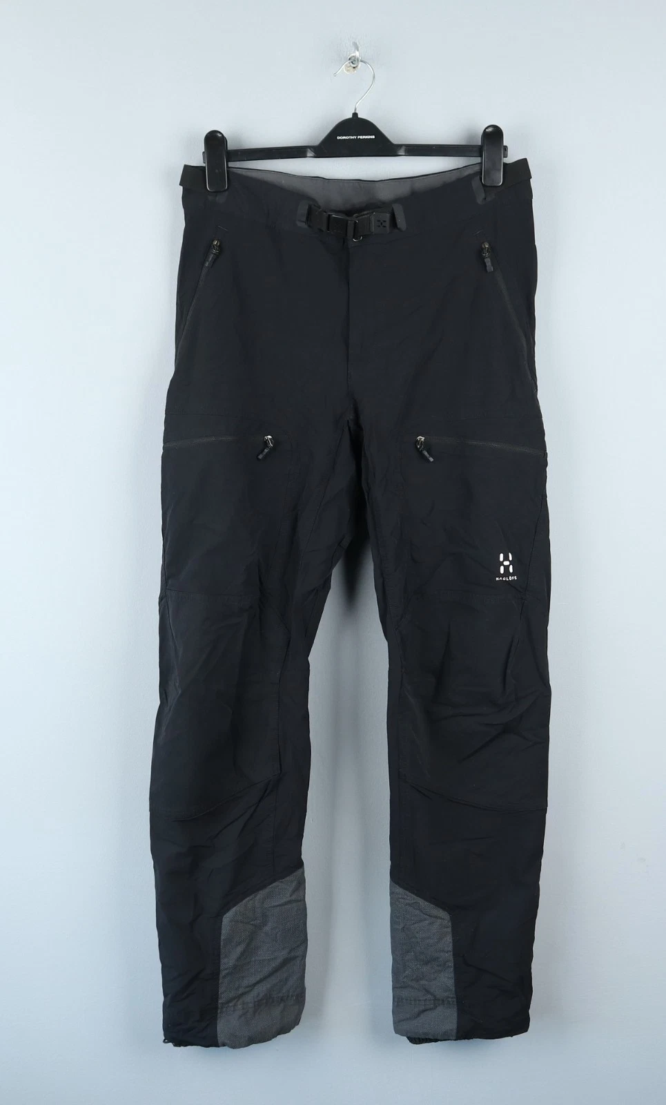HAGLOFS Mens Black Softshell Trekking Flint Pants Size L
Opens in a new window or tab