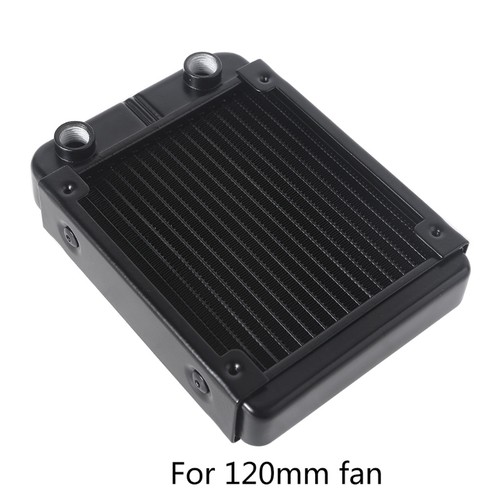 Multi-Port G1/4 Thread Aluminum Radiator 120mm For Computer Water Cooling System - Afbeelding 4 van 8