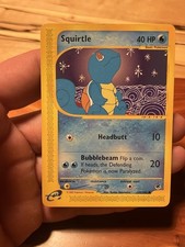 Pokémon Squirtle Expedition Base Set 40 HP 132/165 2002 on eBay