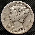 1928 S Mercury Silver Dime 90% Silver US Collectible Coin