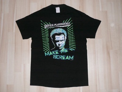 T-Shirt Billy Idol - Herren - Gr. M - Devil's Playground - schwarz  - TOP !!!