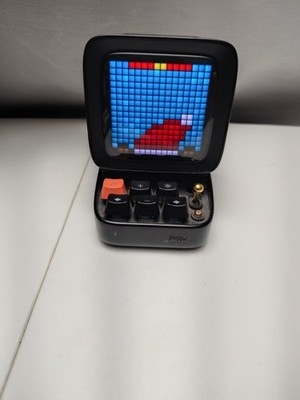 Divoom Ditoo Pro Retro Pixel Art Bluetooth Speaker & Alarm Excellent Condition