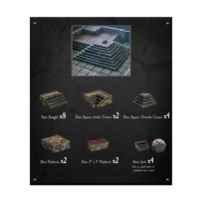 Dwarven Forge Dwarvenite Painted Straight Daises New