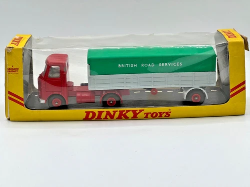 Dinky 914 BRS AEC Articulated BRS Lorry In RARE Original window Box.