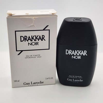 Drakkar Noir Eau De Toilette Spray 3.4 oz Guy Laroche Paris Tester Bottle NEW