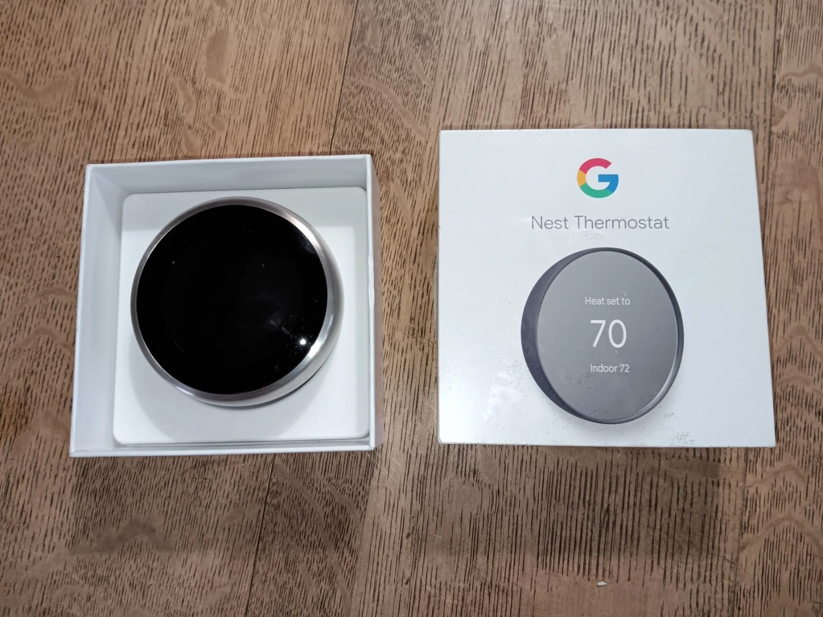 Google Nest Smart Thermostat, Charcoal - GA02081-US
