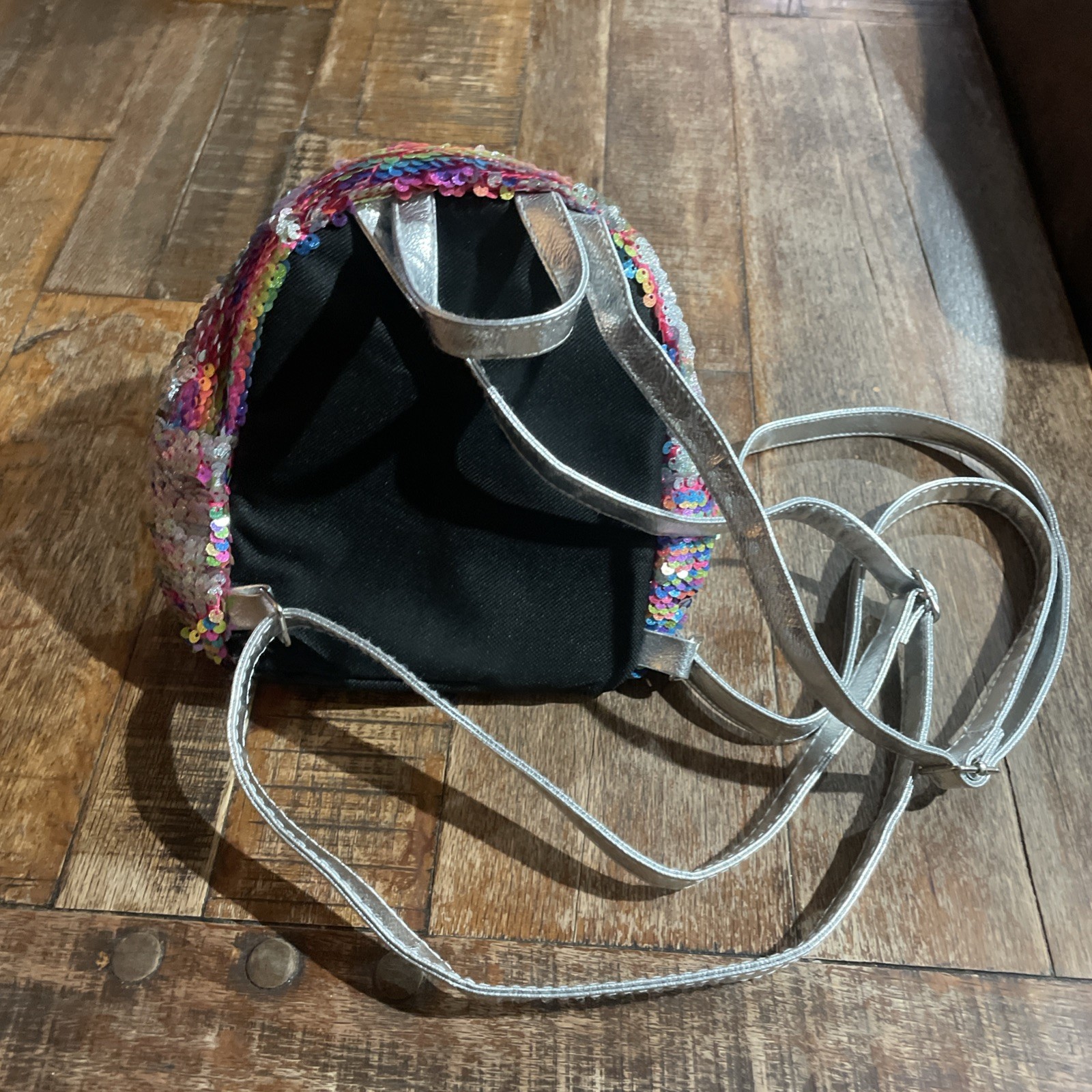 Capelli Mini Backpack multi colored sparkle sequi… - image 6