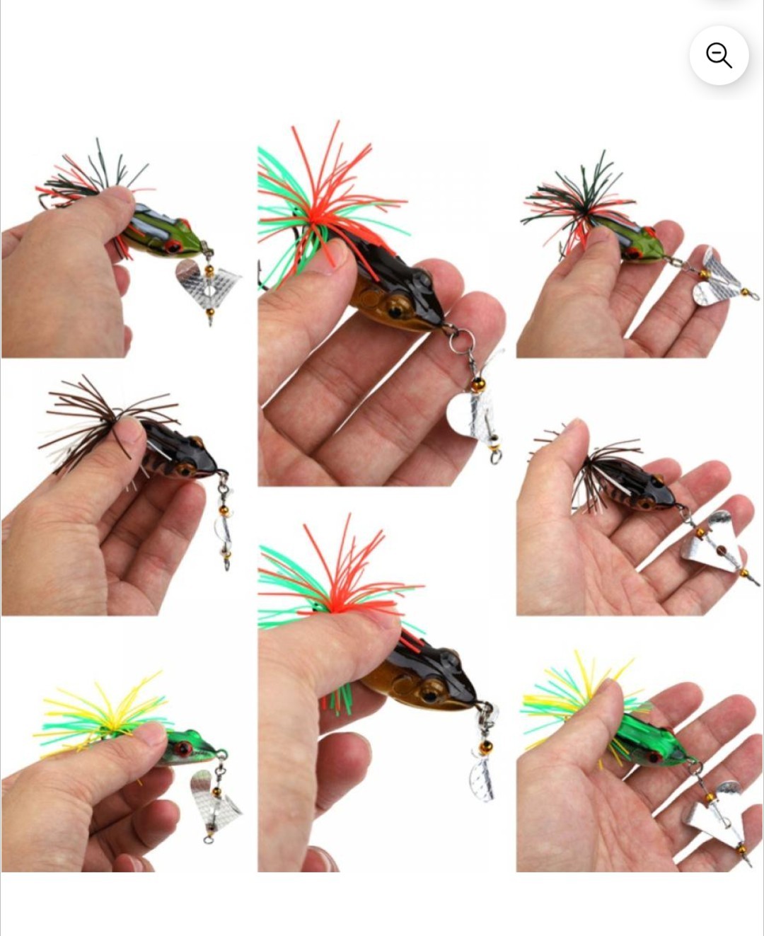 6 Retro Fishing Lures Soft Swimbaits Pre-Rigged Ultra-Sharp Hooks. You Get All 6 - Image 3