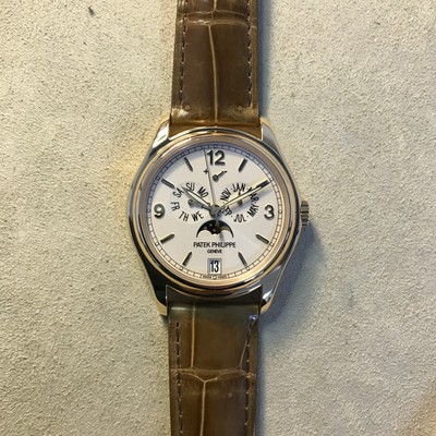 Annual Calendar 5146 Yellow Gold / Cream (5146j-001)