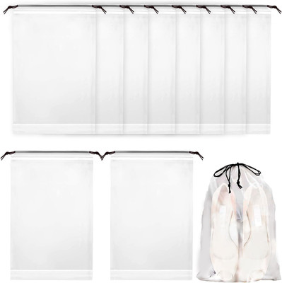 20x30cm Schuhbeutel mit Zugband Reise Schuhtaschen Schuhsack PE Reisen Gadgets T