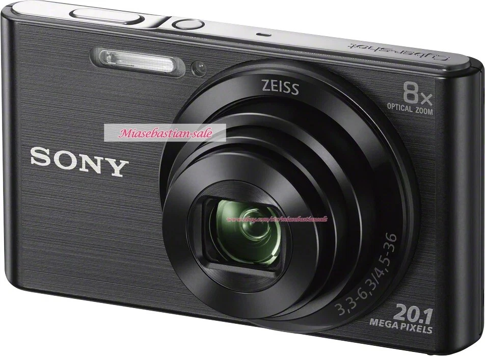 Sony Cyber-Shot DSC-W830 20.1MP Digital SLR Camera 8x Zoom - Black NEW - Bild 4 von 4
