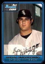 Brian Omogrosso 2006 Bowman Draft Picks & Prospects #DP45 White Sox MLB READ