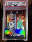 2019 Panini Contenders Optic Ja Morant SP - Auto - Red /149 PSA 9 Rookie RC