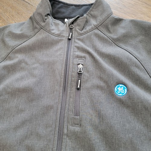 General Electric GE Employee Herren Large Langarm Jacke Full Zip Logo a24 ** - Bild 2 von 9