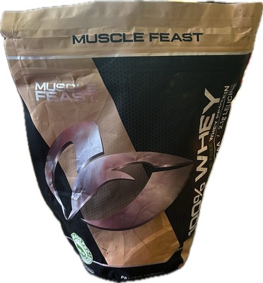 Muscle Feast Protein Powder Premium Blend Grass Feed Hormone Free Vanilla 2lbs