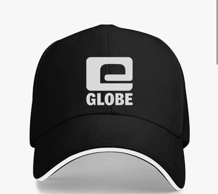 Adult Skateboard Hat Cap Black Globe Adjustable 🛹