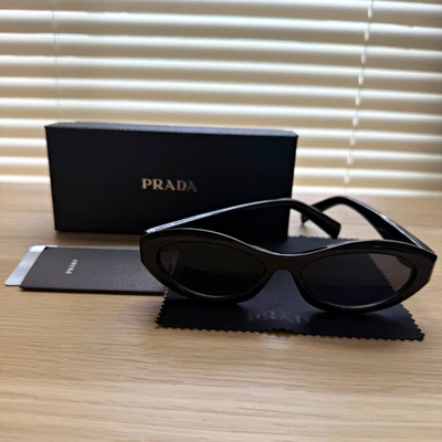 PRADA Black Cat Eye Sunglasses for Women for sale | eBay display picture 1