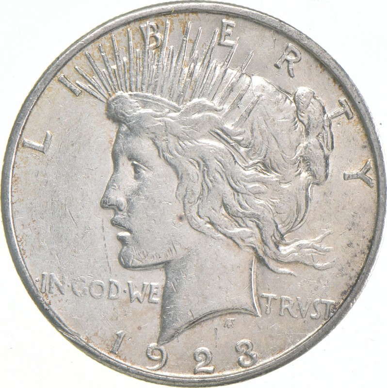 1923-S Peace US Silver Dollar - 90% San Francisco Minted *4996