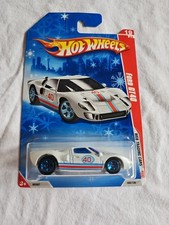 2008 Hot Wheels Snowflakes Ford Gt40 White 95196 Great Card Trading Cars 2008 Hot Wheels Snowflakes Ford Gt40 White 95196 Great Card Trading Cars