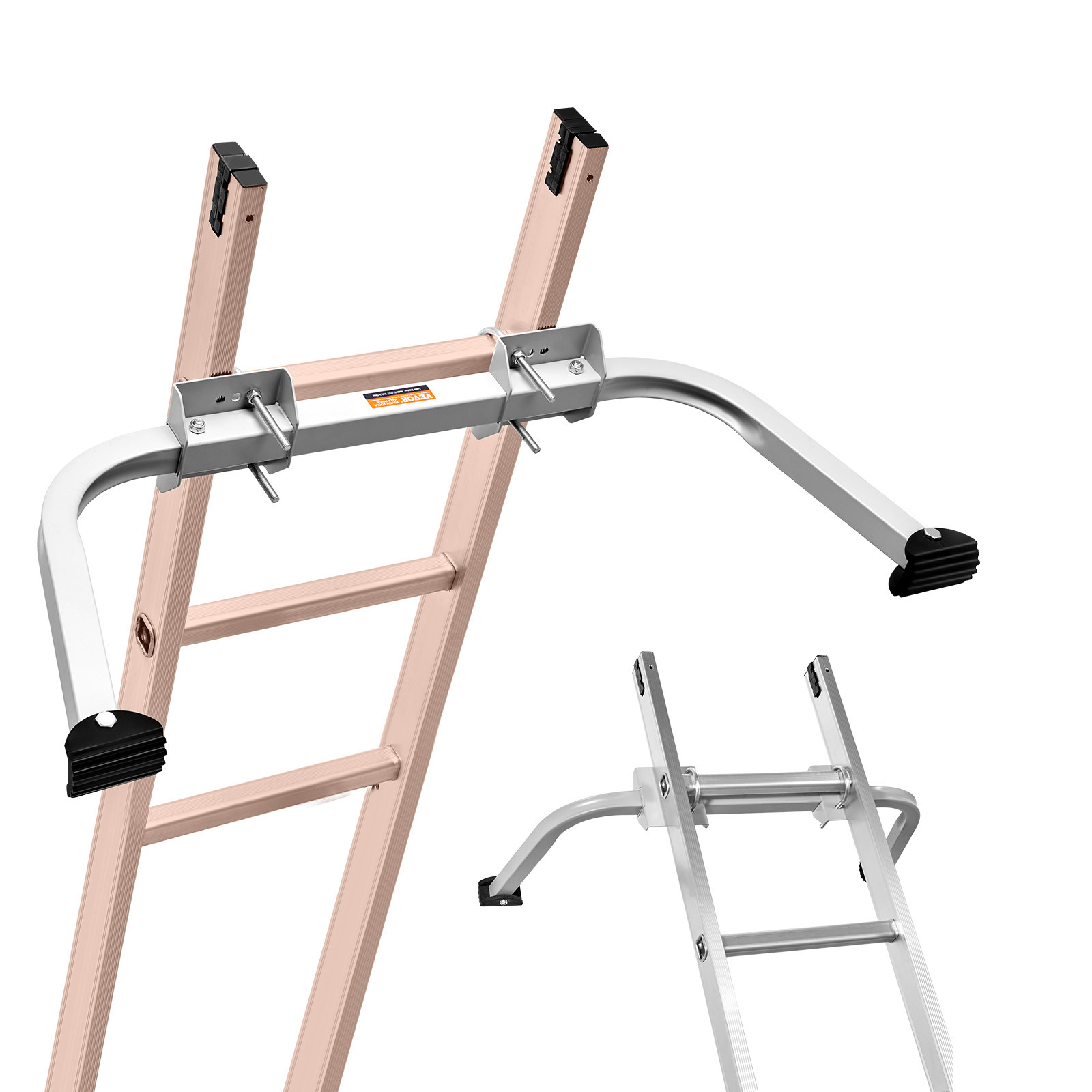 Stabilisateur échelle toit VEVOR acier au carbone et crochet de sécurité