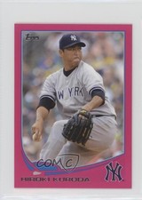 2013 Topps Mini Pink 12/25 Hiroki Kuroda #318 0o9