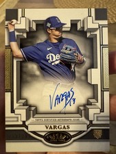 2023 Topps Tier One - Breakout Autographs Miguel Vargas #BOA-MV2 /299 (AU, RC)