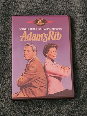 Adams Rib (DVD, 1997) Spencer Tracy, Katharine Hepburn FS B&W USED