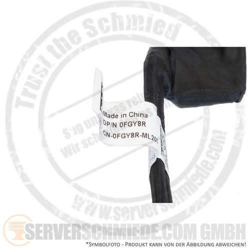 Câble SAS Dell 20 cm 1x SFF-8654 droit vers 1x SFF-8654 angle R6615 8x SFF 0FGY8R - Photo 4/4