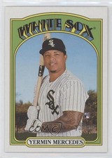 2021 Topps Heritage High Number Missing Stars Variation SP Yermin Mercedes 8k4
