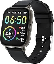 Smart Watch, Fitness Tracker 1.69" Touch Screen Fitness Watch with Heart Rate Sl