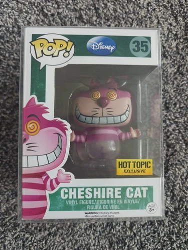 Funko POP Disney Cheshire Cat 35 Hot Topic Exclusive Rare/Vaulted SHIPPED IN BOX