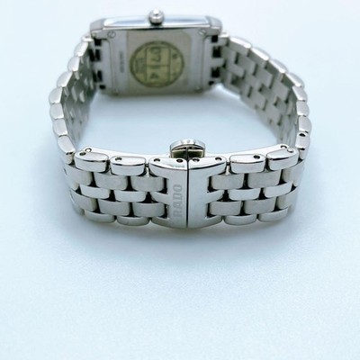 RADO DiaStar Square Silver Quartz Women's Watch Elegant Design AB