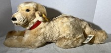 Steiff Tierleben Hektor Golden Retriever Stuffed Animal Made In Germany Steiffs