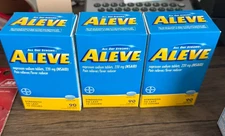 Aleve NSAID Pain Reliever & Fever 90 ct (Expired 6/2027)