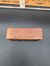 Vintage Wooden Whittemore's Smooth Shoe Polish Brush