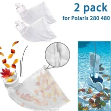 2 Pack Pool Cleaner Bags All Purpose Filter Bag for Polaris 280 480 Part K13 K16