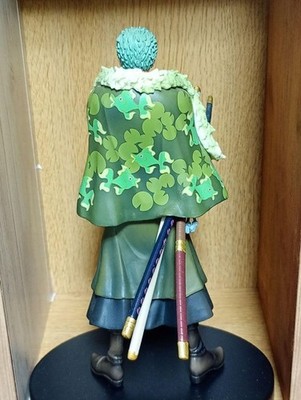 One Piece Roronoa Zoro Figure Green Outfit 3 Swords Cape | eBay
